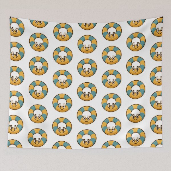 Item preview, Pool Ring Summer Float Swimming Kawaii Trending Funny Eyes Cartoon designed and sold by SamiraArts.