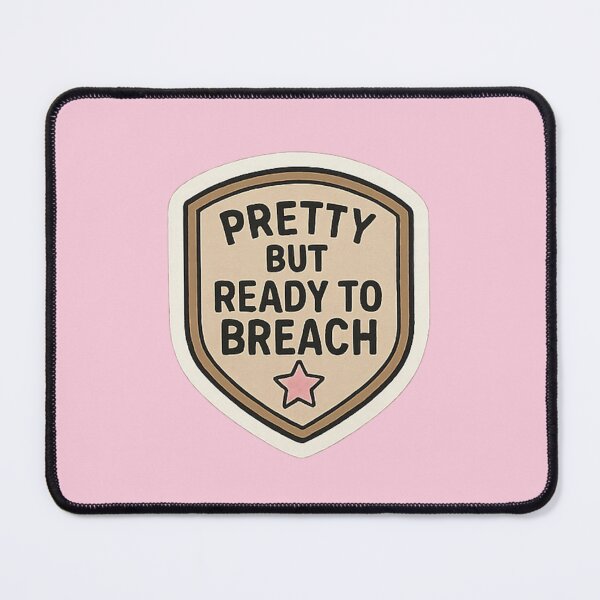 Item preview, Pretty but Ready to Breach - Tactical Patch Vol.2 designed and sold by YourNerdySupply.