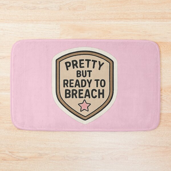 Item preview, Pretty but Ready to Breach - Tactical Patch Vol.2 designed and sold by YourNerdySupply.