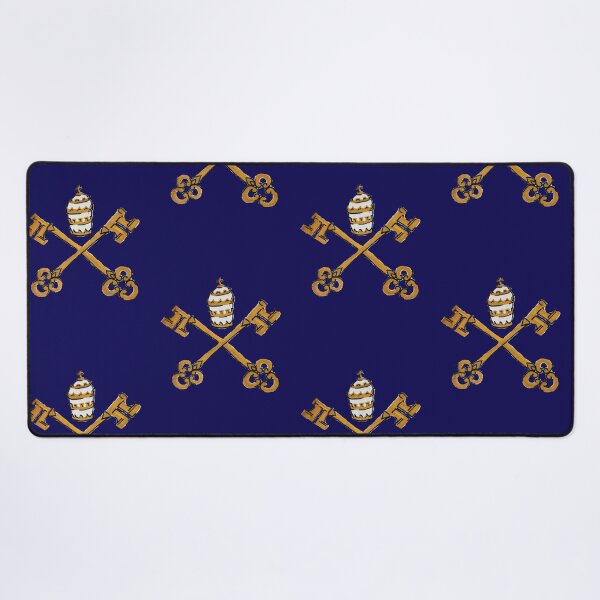 Item preview, Papal Keys Navy designed and sold by Snowroseblossom.