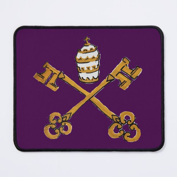 Item preview, Papal Keys Eggplant designed and sold by Snowroseblossom.