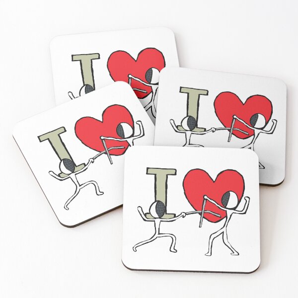 Item preview, I Love Fencing designed and sold by Mark-Ewbie.