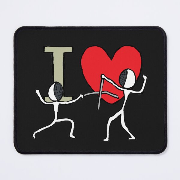 Item preview, I Love Fencing designed and sold by Mark-Ewbie.