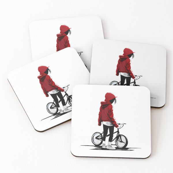 Artikelvorschau, Red Hood-Fahrradfahrer entworfen und verkauft von ShadowAndSlate.