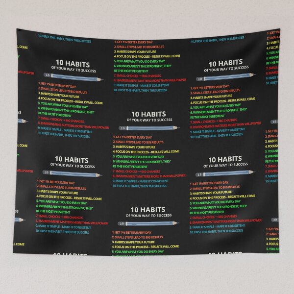 Item preview, 10 habits to atomic success designed and sold by InterStore78.
