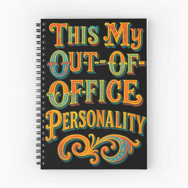 Item preview, Out of Office Personality – Fairground Script Fun designed and sold by Shoot-The-Moon.