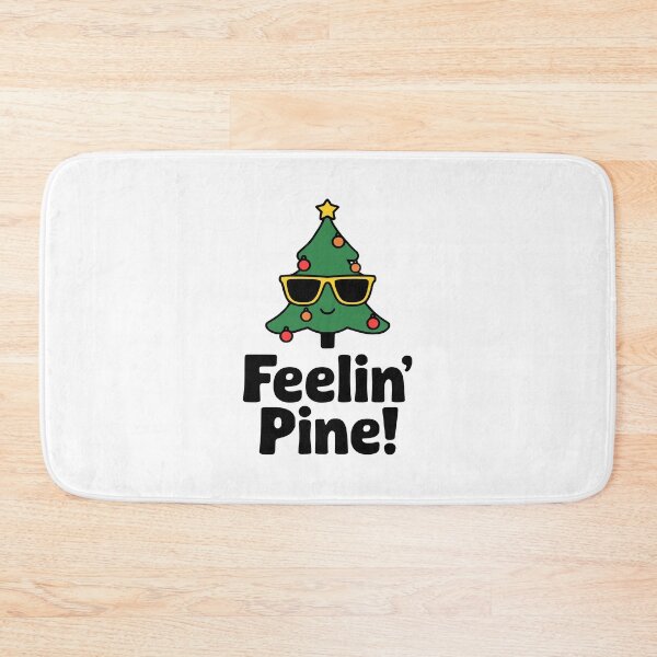 Item preview, Feeling Pine! Cute Christmas Tree Pun  designed and sold by PMCreative.