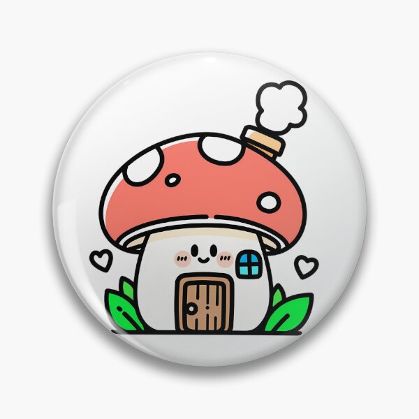 Item preview, A cute mushroom house designed and sold by Elinotes.