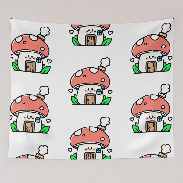 Item preview, A cute mushroom house designed and sold by Elinotes.