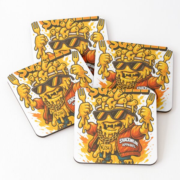 Item preview, Mac ‘n’ Squeeze – Drippin’ Cheddar & Flexin’ Forks designed and sold by Snackwear Apparel.