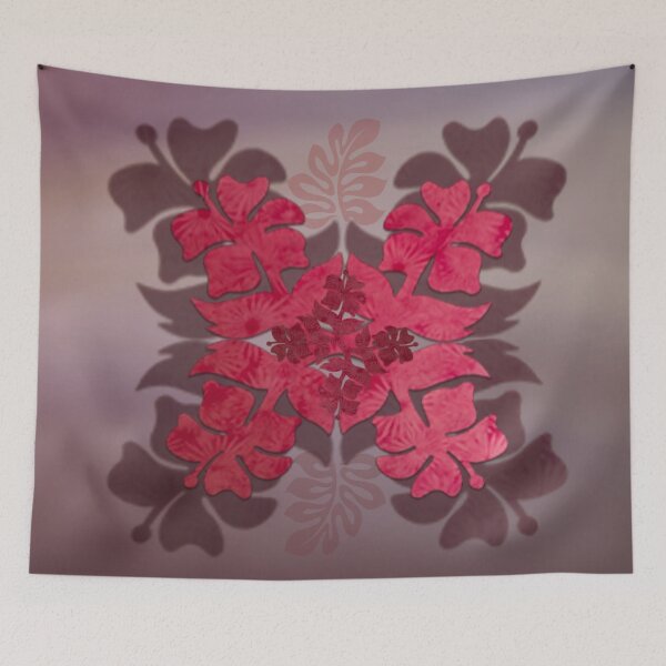 Item preview, Hawaiian Quilt Series: Hibiscus designed and sold by J Marielle Designs.