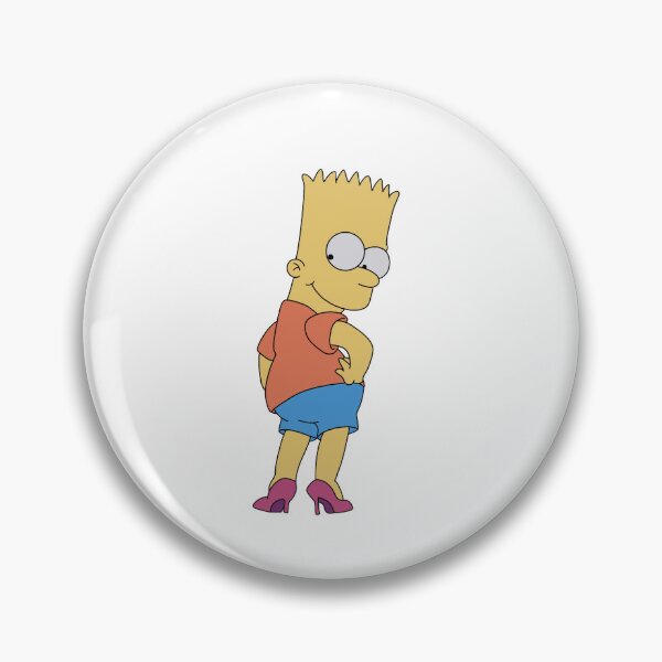 Item preview, Bart Simpson con tacones designed and sold by WillowTreeArt.