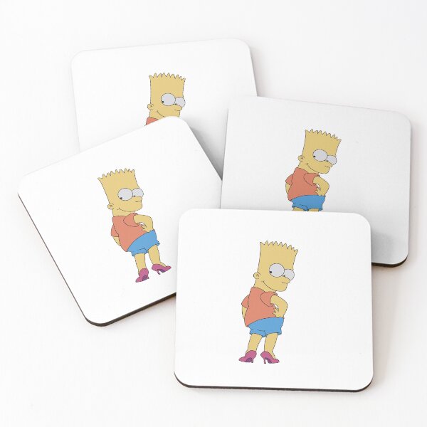 Artikelvorschau, Bart Simpson trägt Absätze entworfen und verkauft von WillowTreeArt.