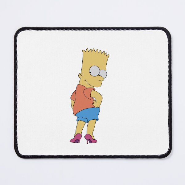 Aperçu de l'œuvre Bart Simpson portant des talons créée et vendue par WillowTreeArt.