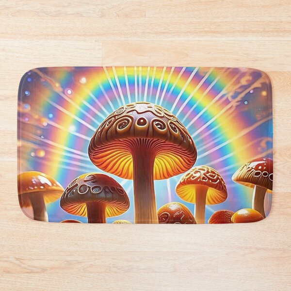 Item preview, Happy Mushroom Rainbows designed and sold by OZTMAN.