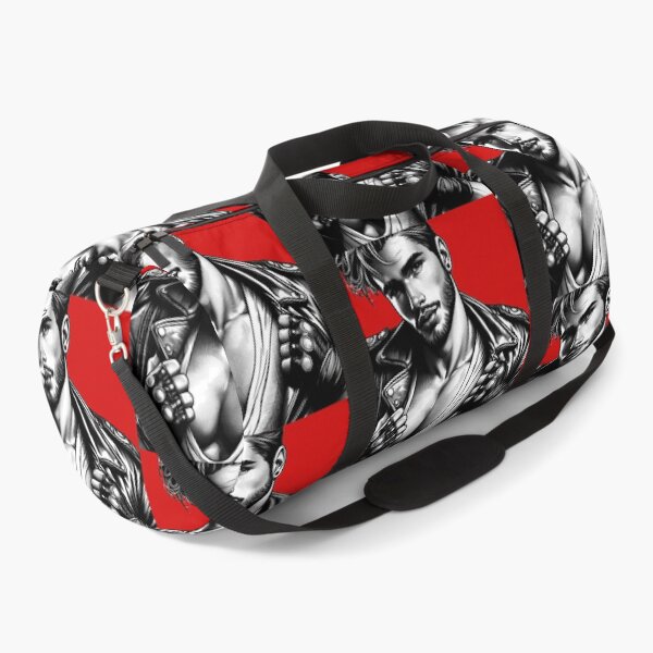 Item preview, Pointillism Retro Pop Art Leather Gay Pride Graphic Design designed and sold by ItsAKinkThing.