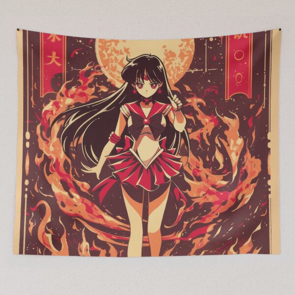 Item preview, Scout Mars Sailor Warrior  designed and sold by AnimeArsenalPrints.