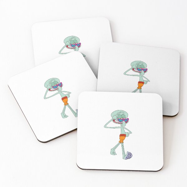 Item preview, Squidward Going to the Beach designed and sold by WillowTreeArt.