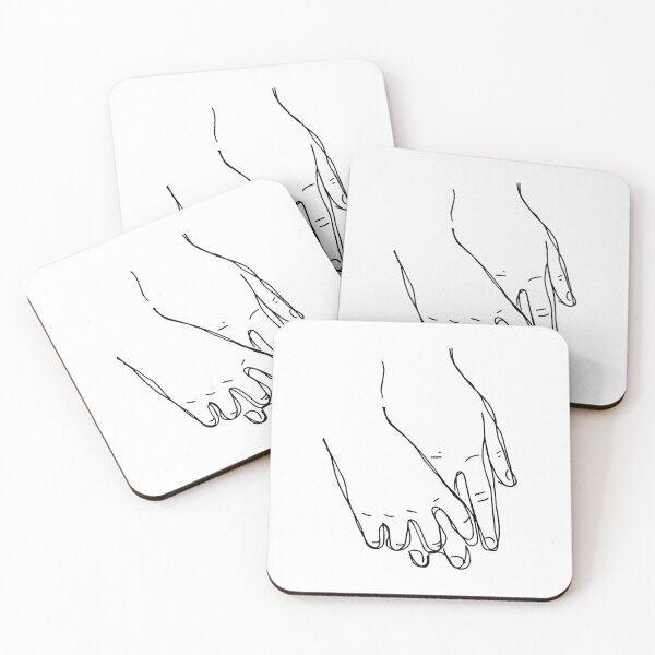 Item preview, Two Hands Holding Each Other designed and sold by OneLineWithin.