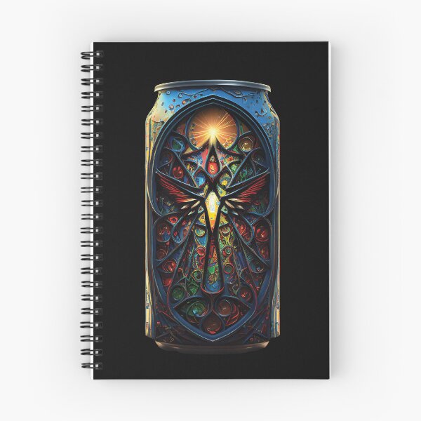 Item preview, Stained Glass Serenity Can - Celestial Glow Design designed and sold by ShadowAndSlate.