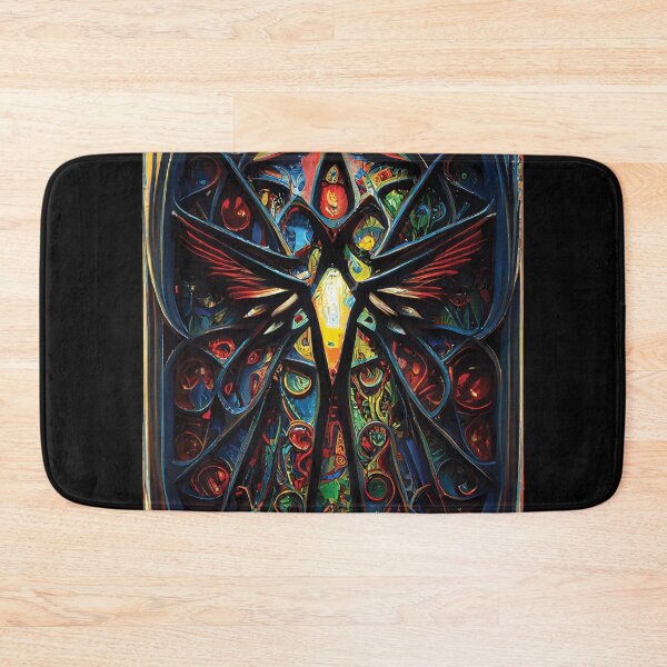 Item preview, Stained Glass Serenity Can - Celestial Glow Design designed and sold by ShadowAndSlate.