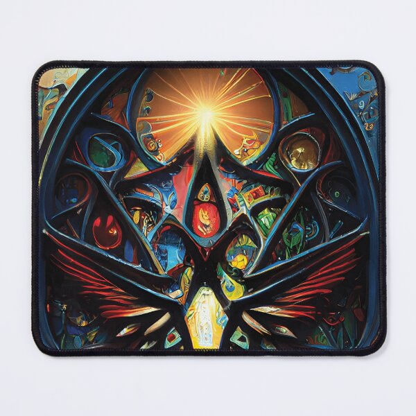 Item preview, Stained Glass Serenity Can - Celestial Glow Design designed and sold by ShadowAndSlate.