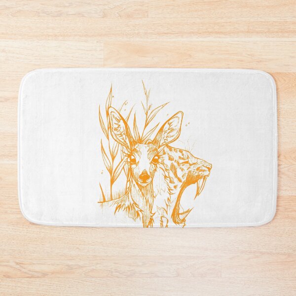 Item preview, Deer & Tiger Inky Art designed and sold by FarieArt.