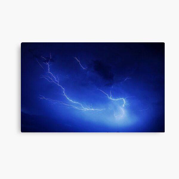 Item preview, Lightning in the sky – electrifying force of nature in the night designed and sold by beatbieri.ch.