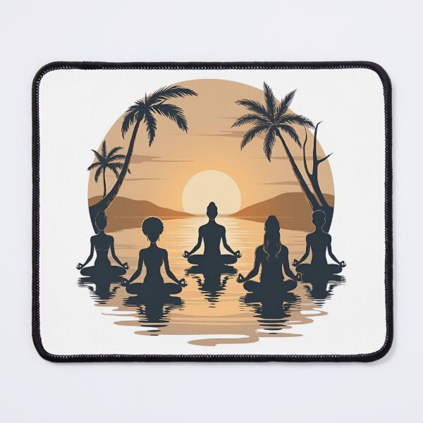 Item preview, Beach yoga designed and sold by whatthefoxsays.