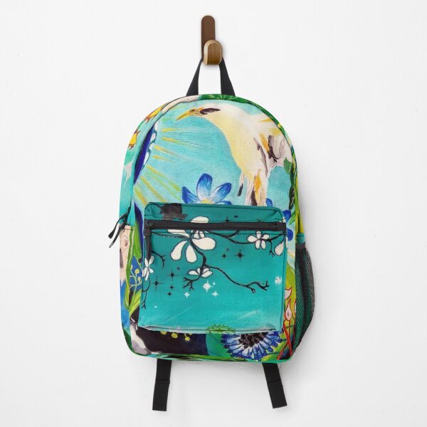 Item preview, Original art, Imaginary tropical landscape designed and sold by GabiVitryArt.