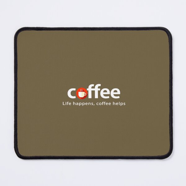 Item preview, Life happens, coffee helps  designed and sold by Vanich-Panich.