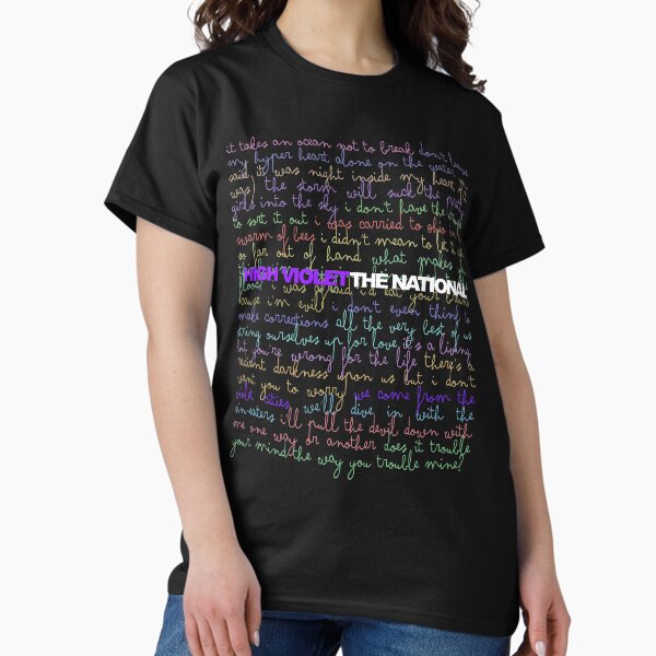 Item preview, High Violet - lyrics designed and sold by larissandrioli.