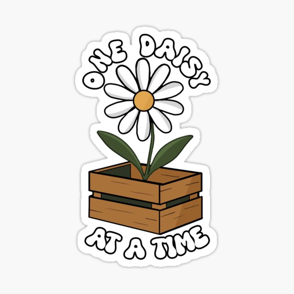 Flower Design Sticker