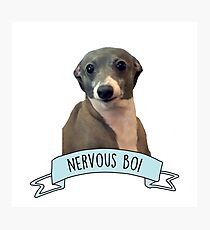 Kermit - Nervous Boi Photographic Print