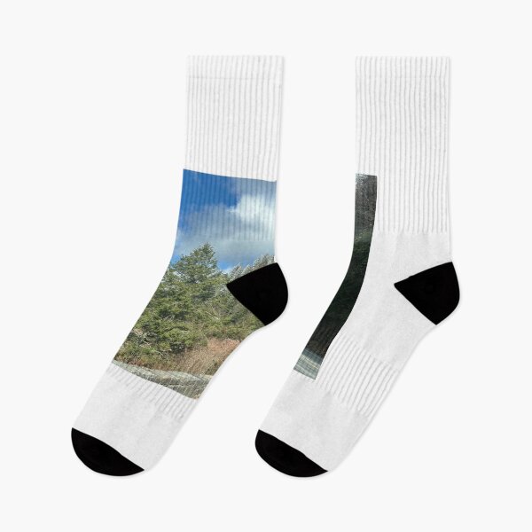 Item preview, Frosty Mountaintop Pine Trees designed and sold by bigtodd.