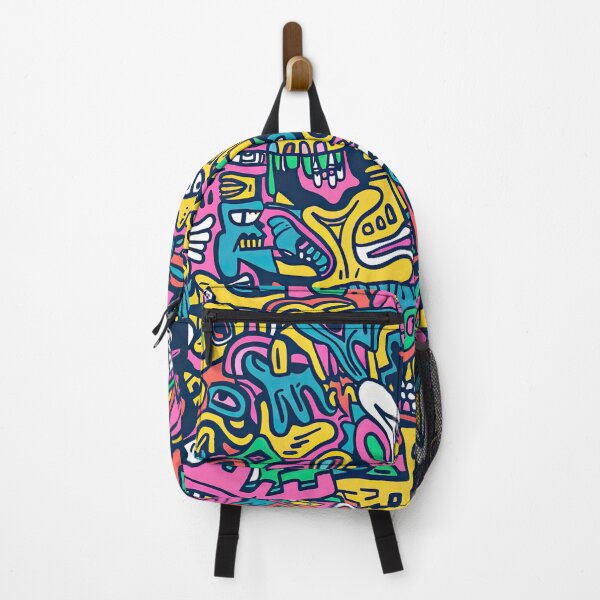 Item preview, Colorful Abstract Doodle Art – Vibrant Urban Graffiti Pattern designed and sold by YourPrettyHome.