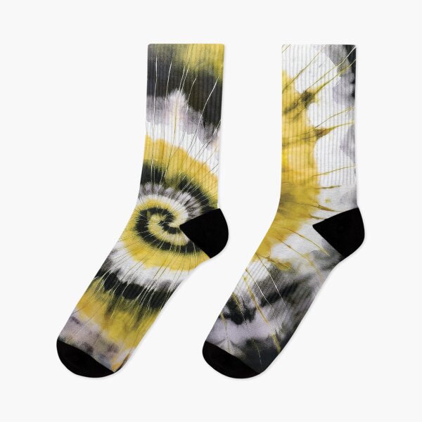 Item preview, Tiedye swirl classic swirl pattern in yellow and black watercolor, Tiedye pattern,  yellow and black tiedye design, bohemian eclectic organic abstract style  designed and sold by navitalidesign.