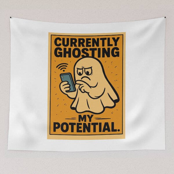 Item preview, Ghosting My Potential designed and sold by Stray-Moose.
