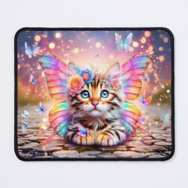 Item preview, Rainbow Fairy Cat designed and sold by Celedrine-art.