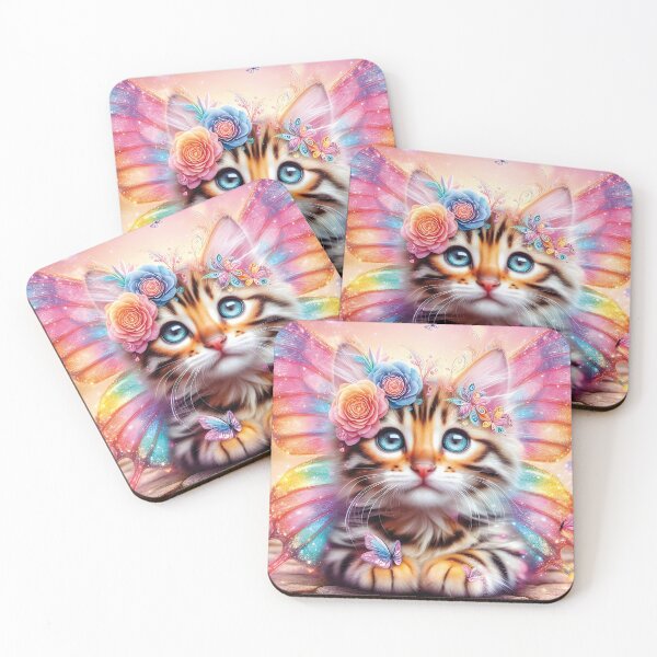 Item preview, Rainbow Fairy Cat designed and sold by Celedrine-art.