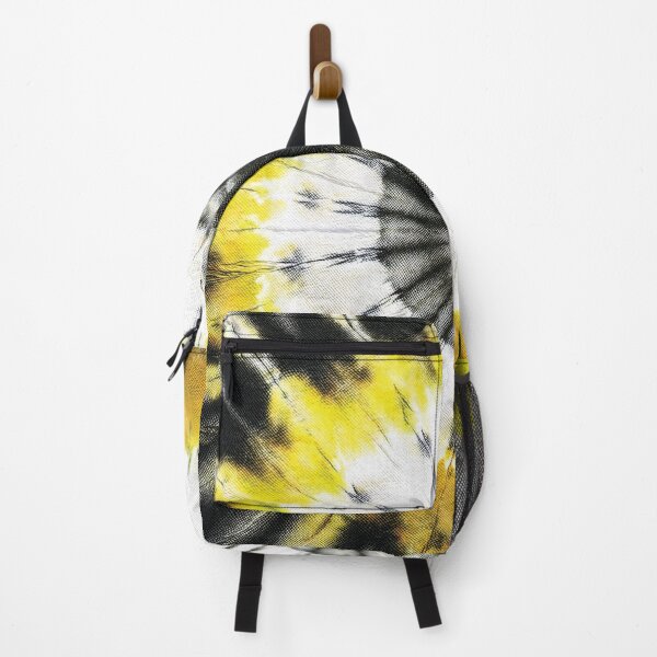 Item preview, Tiedye swirl classic swirl pattern in yellow and black watercolor 2, Tiedye pattern, yellow and black tiedye design, bohemian eclectic organic abstract style designed and sold by navitalidesign.