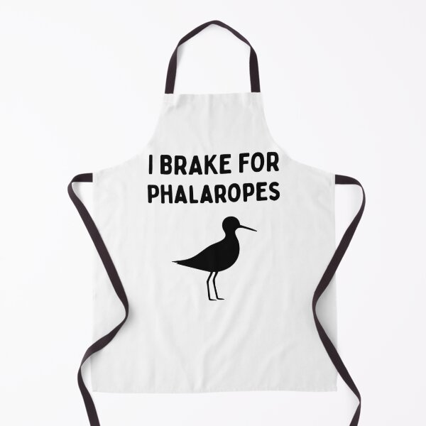 Item preview, Funny Bird Watching (I Brake For Phalaropes) / Gift for Bird Lovers, Gift for Birdwatchers & Ornithologist - Black designed and sold by SabbaticalSteve.