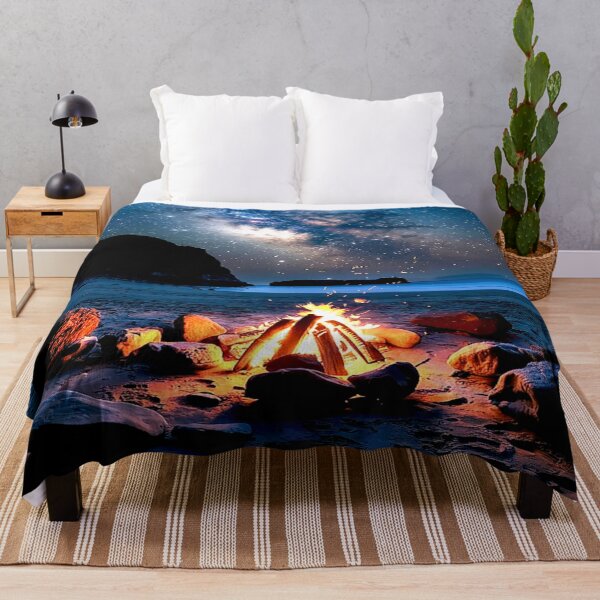 Item preview, Celestial Campfire Under the Milky Way designed and sold by Exodoi.