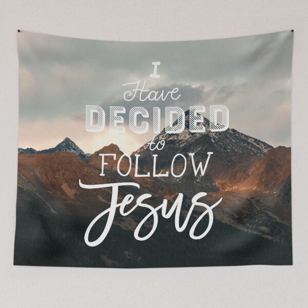 Item preview, Christian Quote - I have decided to follow Jesus designed and sold by Bethel  Store.