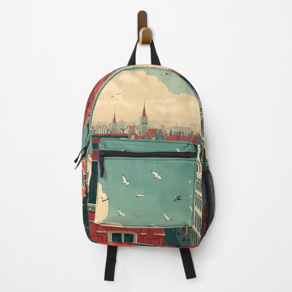 Item preview, Leuven Poster Art – Soaring Spires & Student City Charm designed and sold by TuncGK.