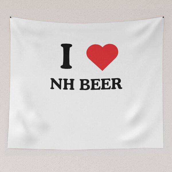 Item preview, I heart NH beer New Hampshire beer lover craft beer drinker designed and sold by snowry.