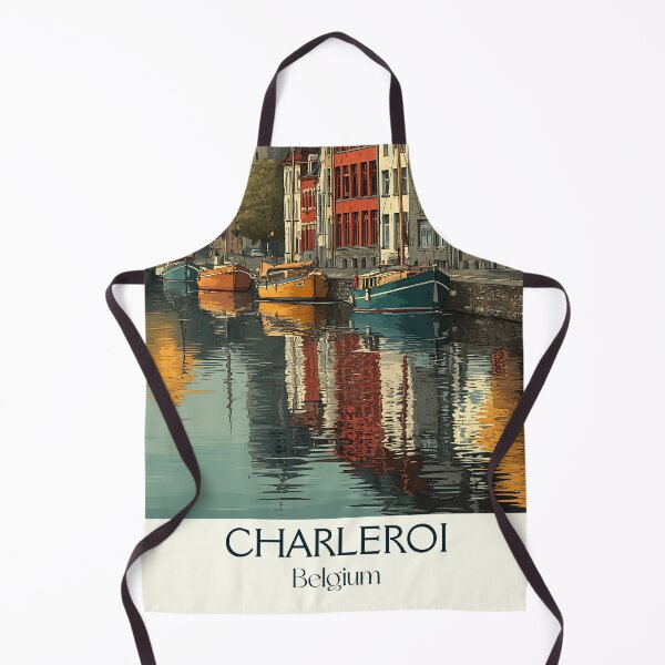 Item preview, Charleroi Poster – Grit Meets Grace in Belgium’s Industrial Gem designed and sold by TuncGK.