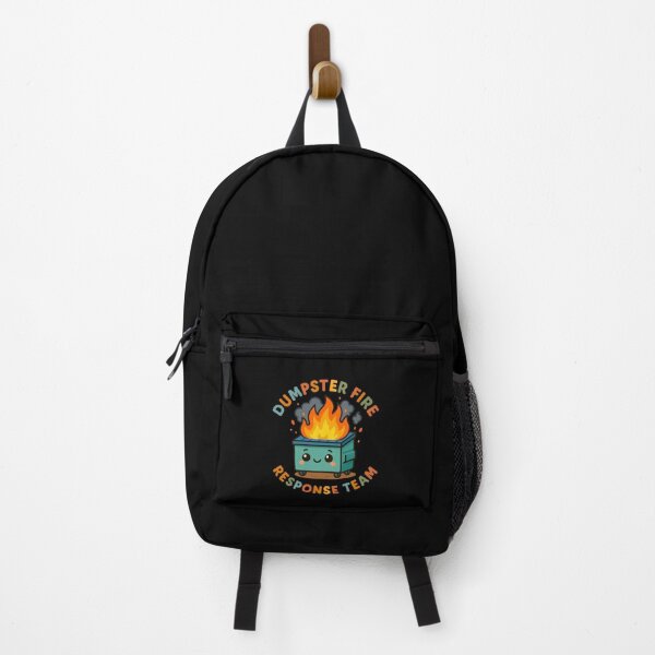 Item preview, Dumpster Fire Response Team – Funny Meme Cartoon Design designed and sold by Abirtom.