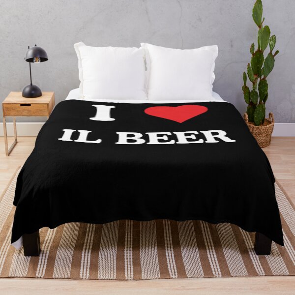 Item preview, I heart IL beer Illinois craft beer fan beer drinker designed and sold by snowry.