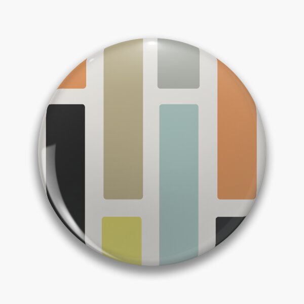 Item preview, Mid Century Modern Cascading Rectangles designed and sold by thepixelgarden.